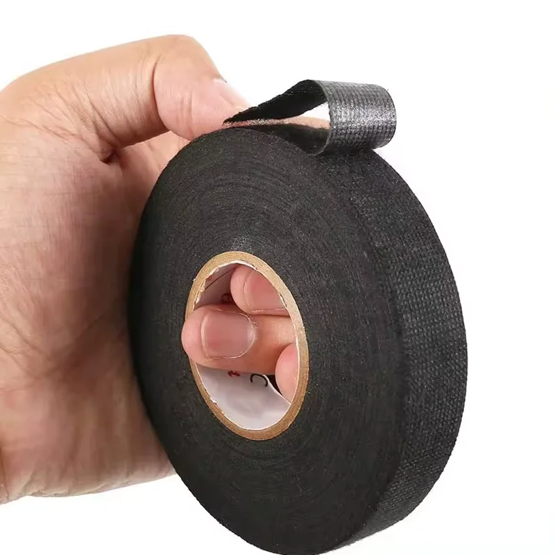 wiring harness tape Multipurpose Cloth Sticker Fabric Tape Wiring Harness Tape For Automotive Mounting Industrial Single Sided