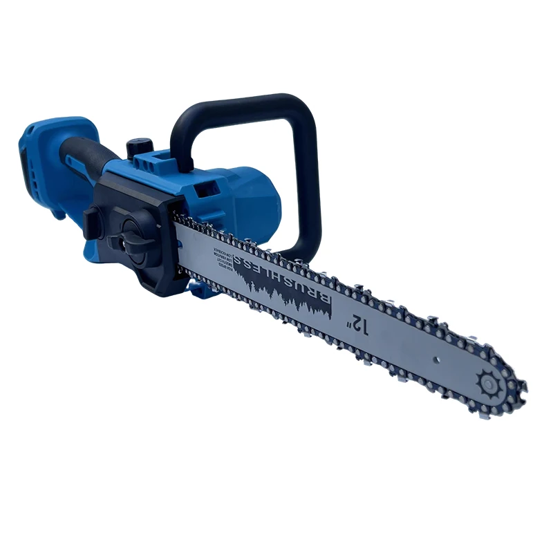 12 Inch with Auto Oiler Cordless Brushless Chainsaw  Electric Saw for Tree Cutti