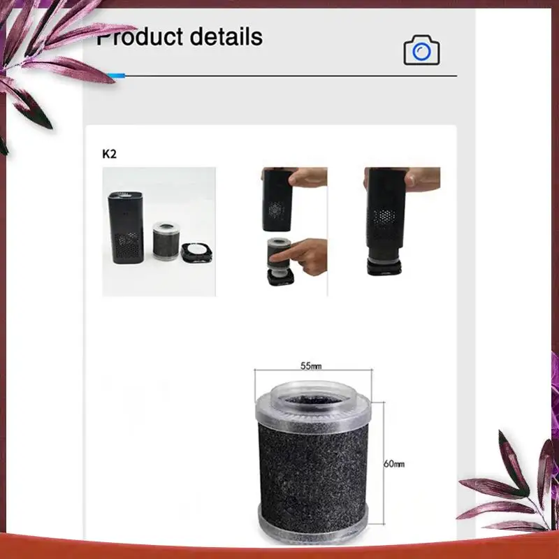 Durable Air Purifier Car Negative Generator Remove Formaldehyde Deodorizer Smoke Washer Vehicle Air Cleaner Home
