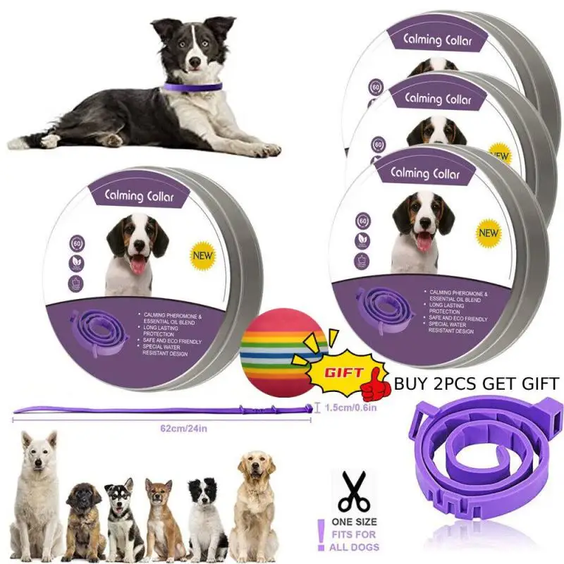 Image showcasing Pet-Calming-Collar-Necklace-Anxiety-Stress-Reduction-Pacify-Soothing ...