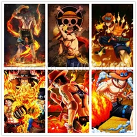 One Piece Jigsaw Puzzles 1000 Pieces Japan Anime Character Monkey D. Luffy Puzzles for Adults Stress Relief Toys New Year Gifts 1