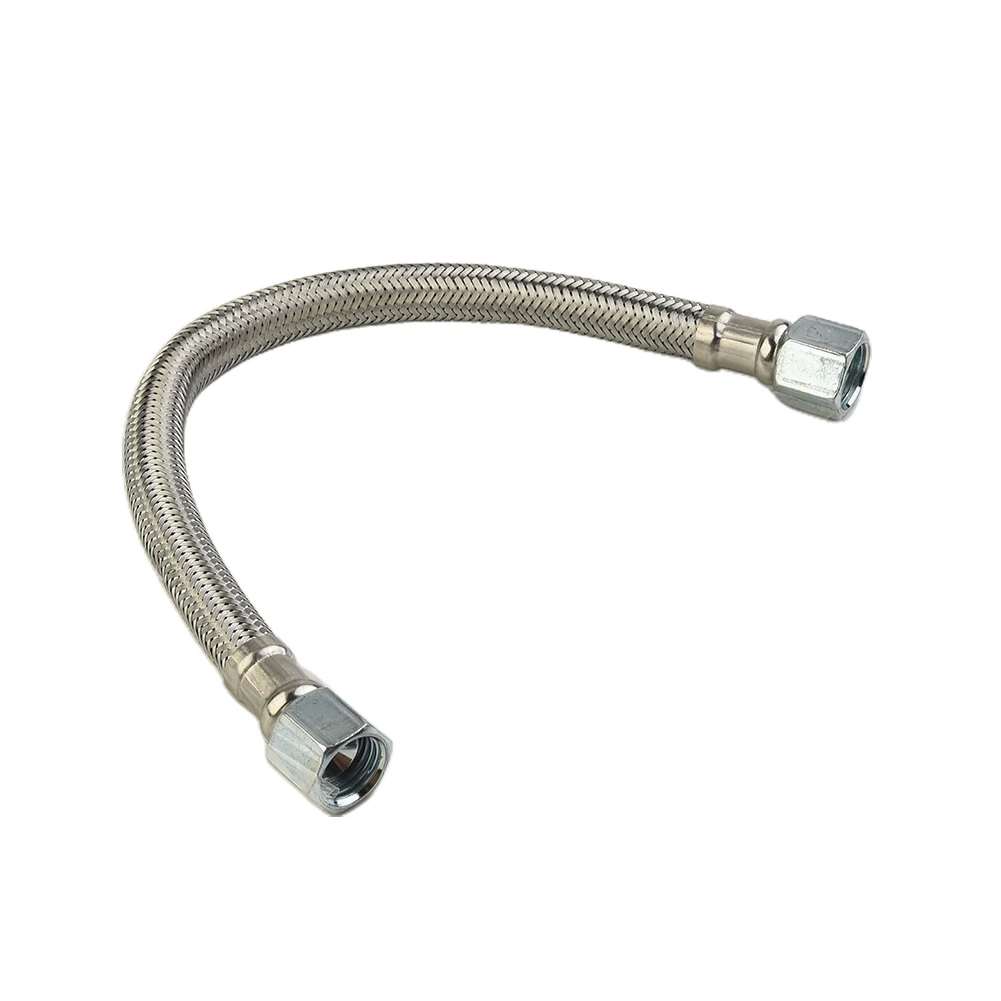 

Flexible Hose Connecting Pipe Air Pump Silver 1 PC 1* Air Compressor Flexible Hose Stainless Steel High Quality