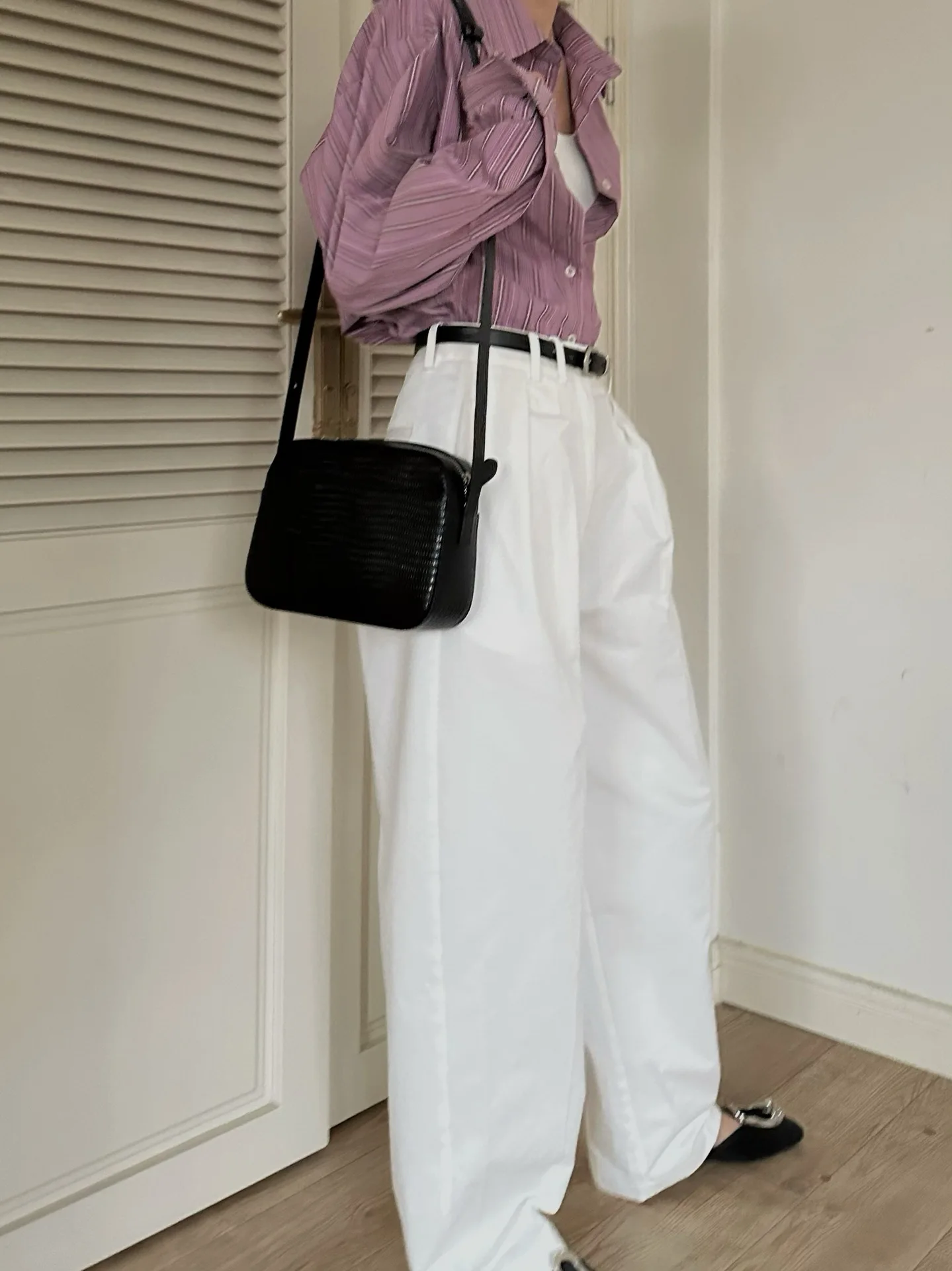 

FIRMRANCH Vintage Lizard Pattern High Quality Cowhide Square Single Shoulder Oblique Straddle Bag for Woman Spring New Purse