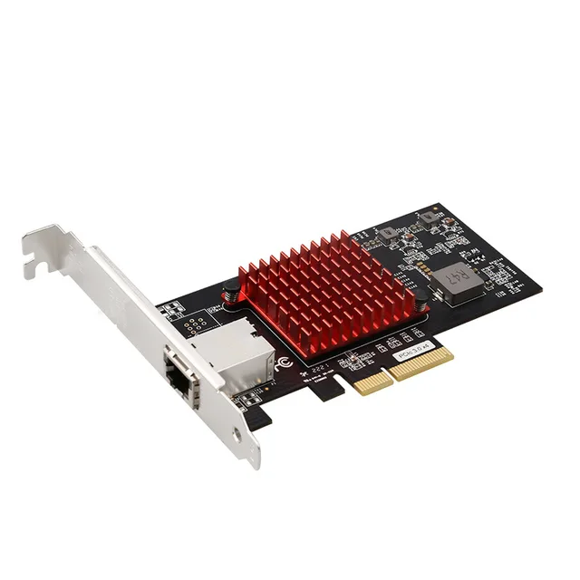 PCIe 3.0 x4 Двухпортовая сетевая карта Ethernet RJ45 10G Серверный сетевой адаптер Чипсет Intel X550 pci-e 4x 5