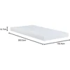 5 Inch Gel Memory Foam Mattress , Firm Mattress, Low Profile Bed Queen 5 Inch Mattress 2