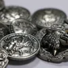Retro style button wallet buckle decorative buckle 5