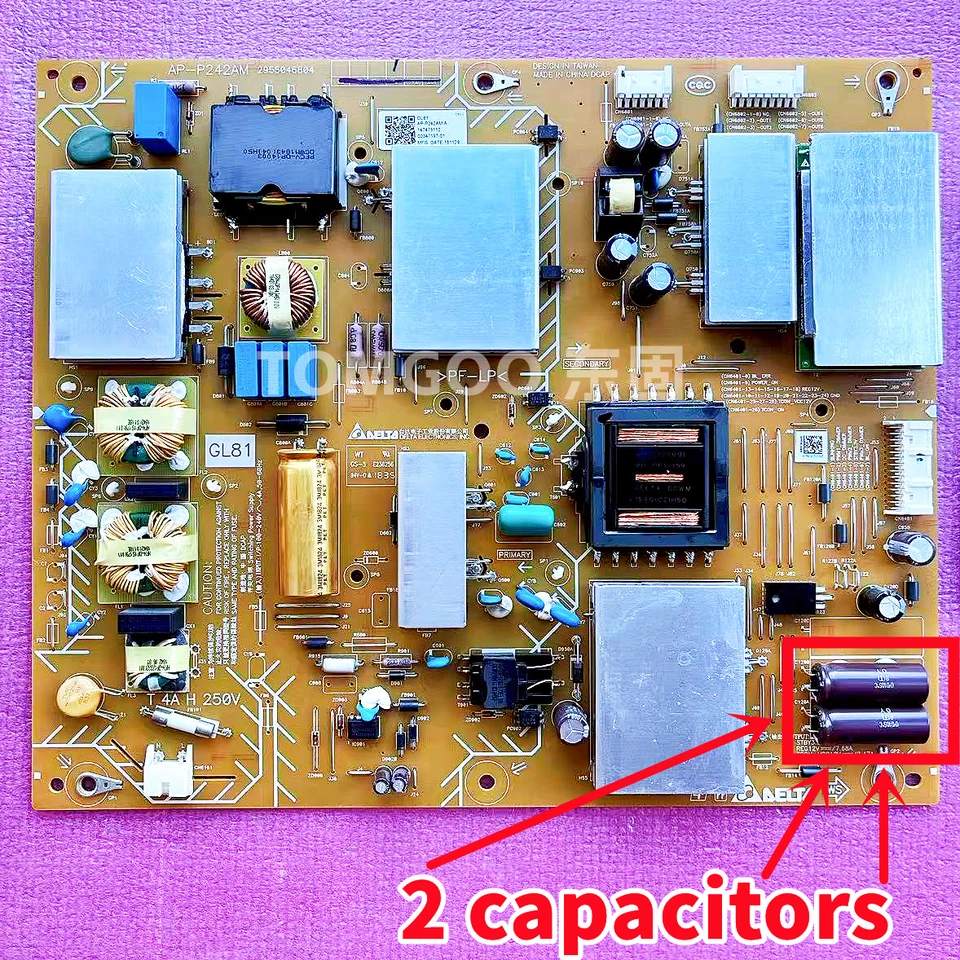 AP-P242AM テレビ用電源ボード AP-P242AM power board For Sony KD-55X8500F/8566F/8588G KD-55U8G