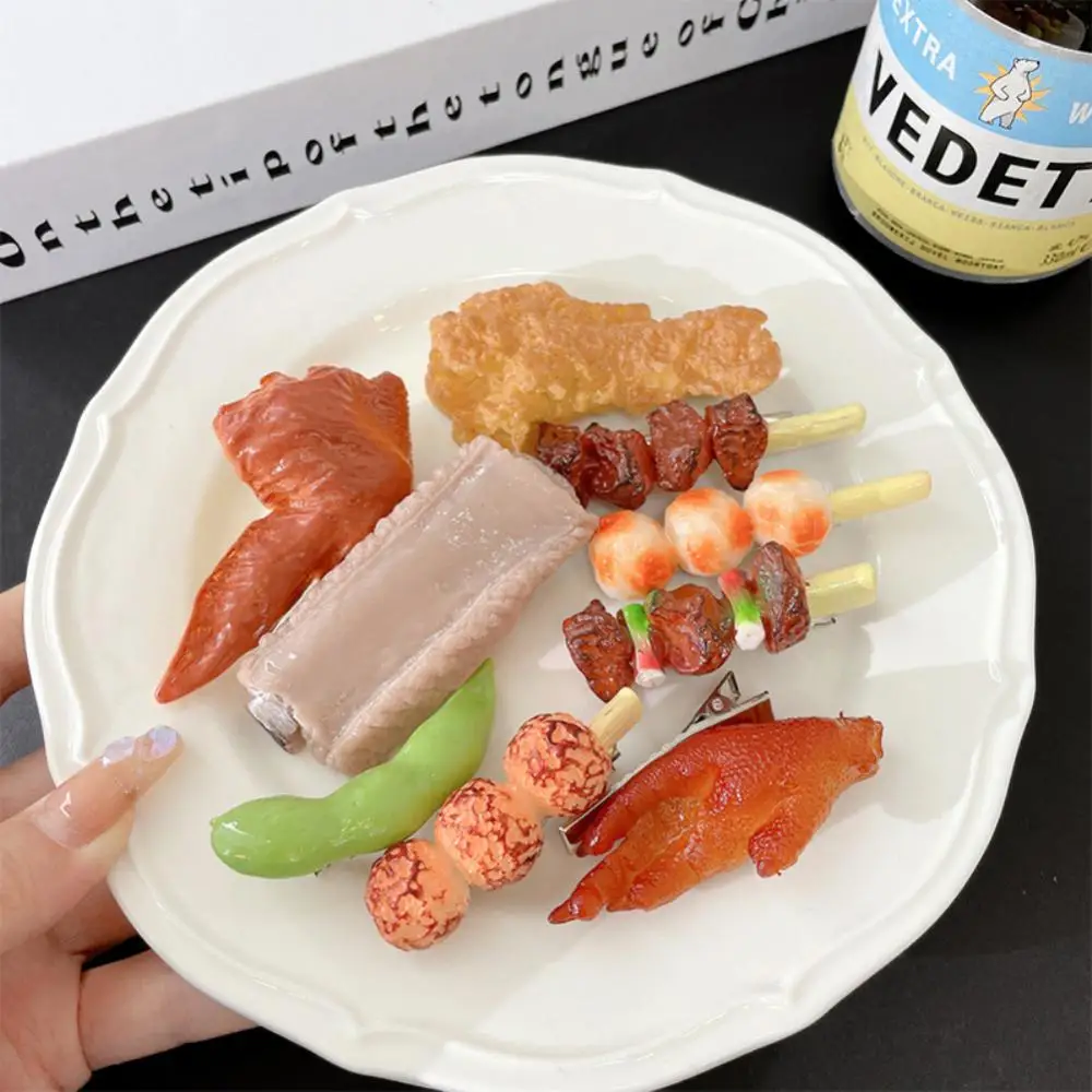 Hair Clip Selected High-quality Alloy Materials Headwear Workmanship Interesting Skewers Hairpins Lifelike Bangs Clip Cute Funny