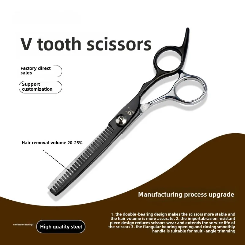 Forbici Professionali Per Capelli Da Barbiere Kit Italia - Foto 3