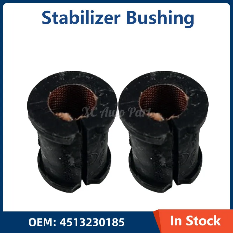 4513230185 2 PCS 스태빌라이저 부싱 프론트 메르세데스 벤츠 W451 SMART FORTWO CABRIO FORTWO COUPE BRABUS 4513230085