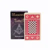 Masonic Tarot Deck Cards Patricio Diaz Silva Esoteric Fortune Telling Tarot 78 Pcs Cards 10.3*6cm 3