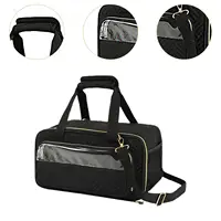 Marker Carrying Case with Divider Portable with Handle Strap Art Supply Storage Case for Marker Paint Paint Brushes for Artists 5