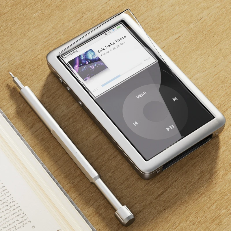 FiiO Nest Pod 미니 MP3 플레이어 보호 케이스 오리지널 JM21 휴대용 하이파이 음악 플레이어 레트로 투명 보호 커버