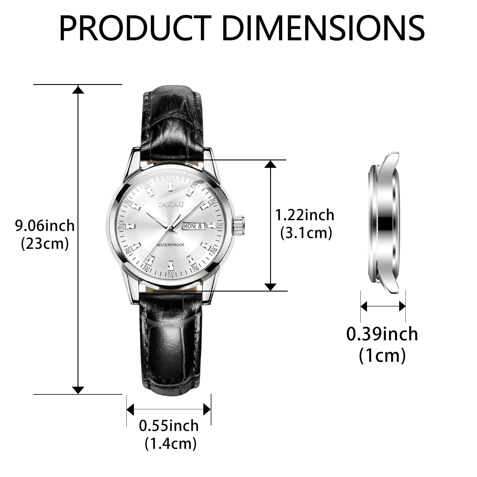TAXAU Original Leather Watches for Women New High Quality Waterproof Lady Trend Wrist Watch Casual Fashion Elegant Women Watches 6