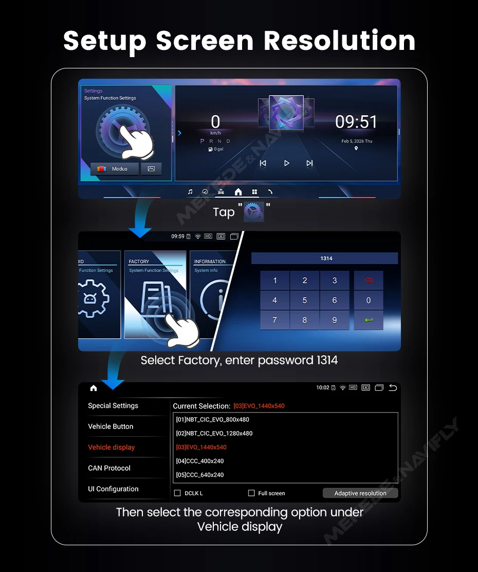 MEKEDE Android Autoradio Multimedia-Player für BMW 2er Serie F45 F46 2014-2018 NBT EVO GPS-Navigation Carplay Android Auto SD680 – Detail 24
