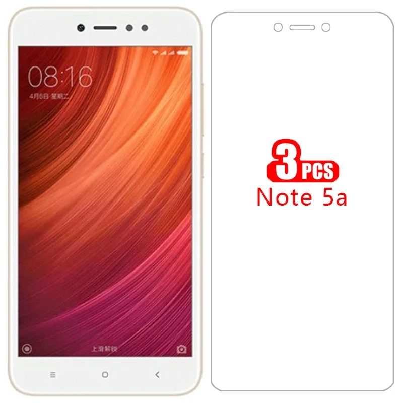 Custodia Per Xiaomi Redmi Note 5A Prime Cover Screen Protector Vetro Temperato Su Ksiomi Readmi Note5A Non 5 A A5 Coque Protettivo 9H