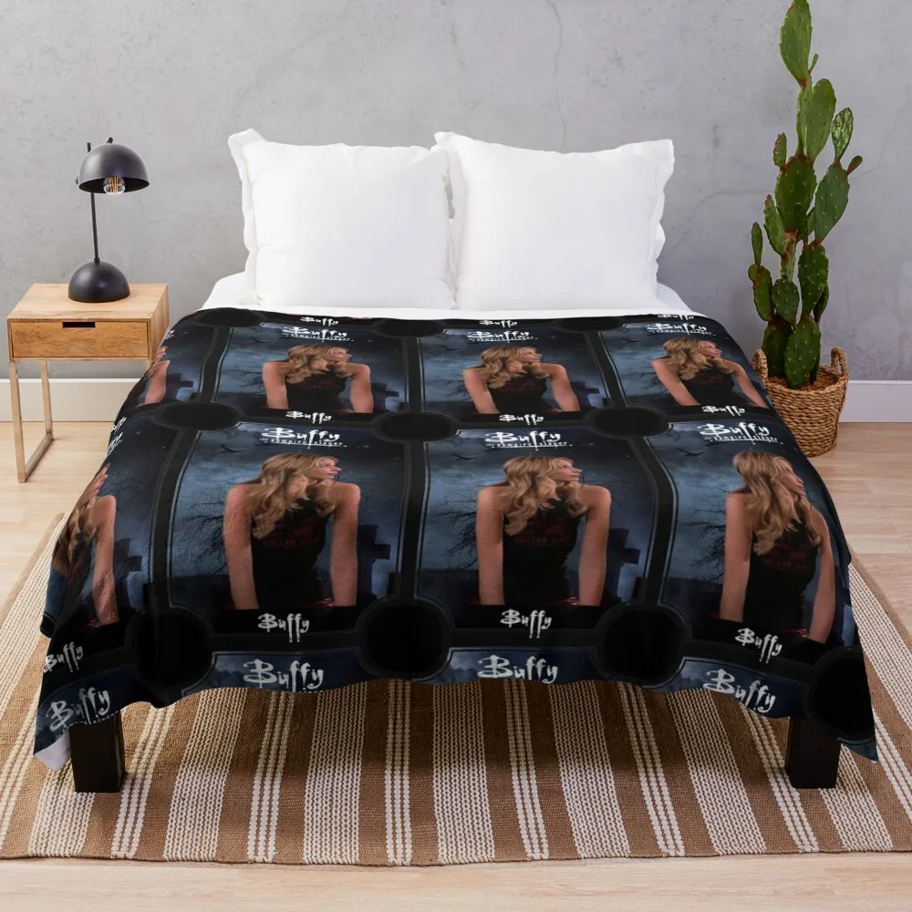 

BUFFY Throw Blanket Decorative Bed Blankets Stuffed Blankets Thin Blanket