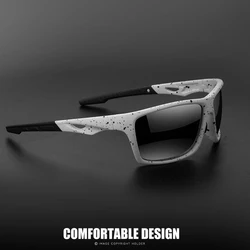 Vintage Polarized Shield Lens Sports Sunglasses - Unisex, Durable UV400 Protection, Wide Fit (2003 - C7 White Gray)