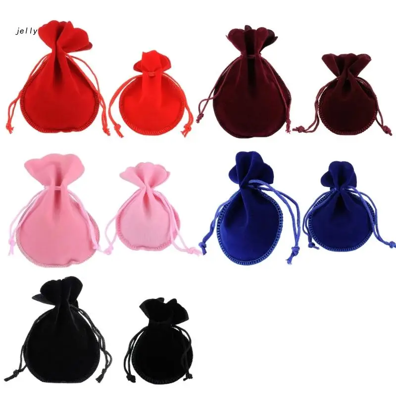 

448C 10Pcs Drawstring Dices Pouch Astrolabes Divinations Bag Board Game Mini Velvets Jewelry Packaging Storage Pouch Gift Bag