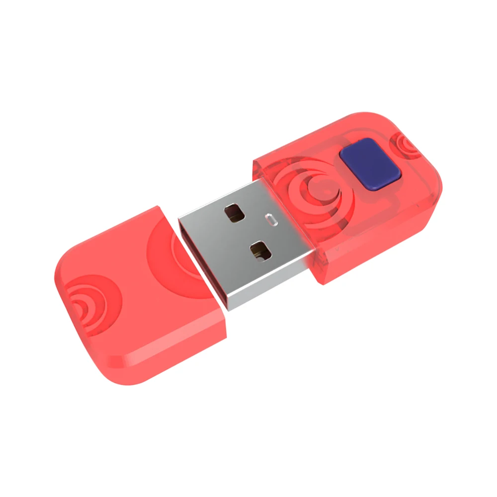 Bluetooth usb adapter wireless usb receiver 1 PC Wireless Receiver Support Bluetooth USB Adapter Converter Nintendo Switch PS5 PS4 Controller Game Accessories Mini Red
