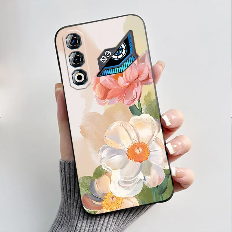 Butterfly Flower Shockproof Silicone TPU Phone Case - Soft and Stylish Protective Back Cover