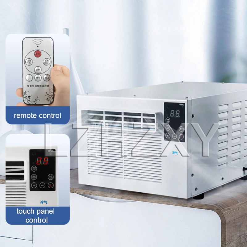 110v/220v Mobile Small Air Conditioner Refrigerator mini air conditioner mosquito net desktop mini refrigerator pet cooling 5