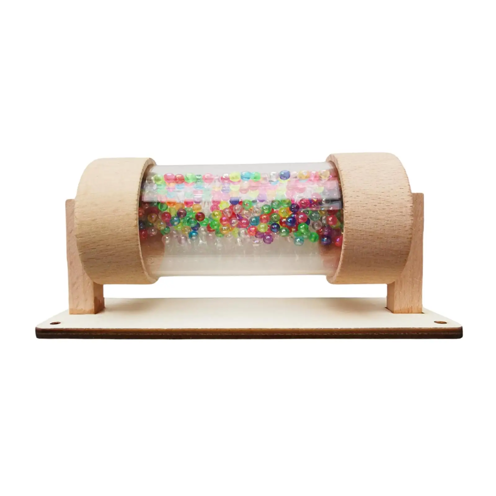 

Деревянная детская игрушка Rainstick, музыкальный инструмент, брелок-погремушка, игрушки Монтессори для малышей