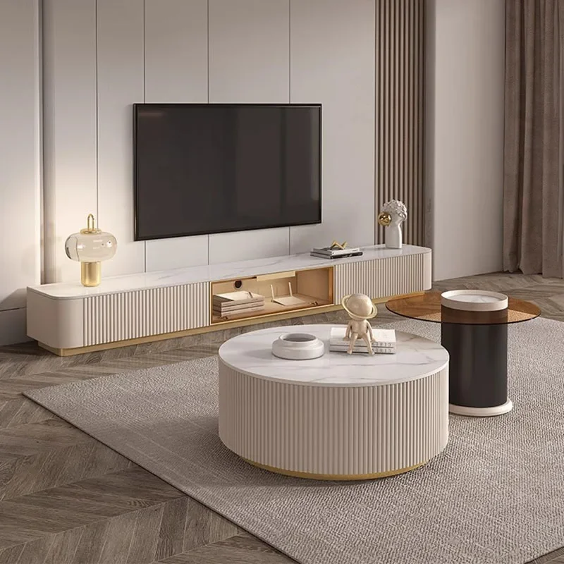 Modern Luxury Tv Stand Cabinet Storage Camera Da Letto Tv Unit Cassetti Pavimento Camino Comò Stojaki Telewizyjne Mobili Per Teatro