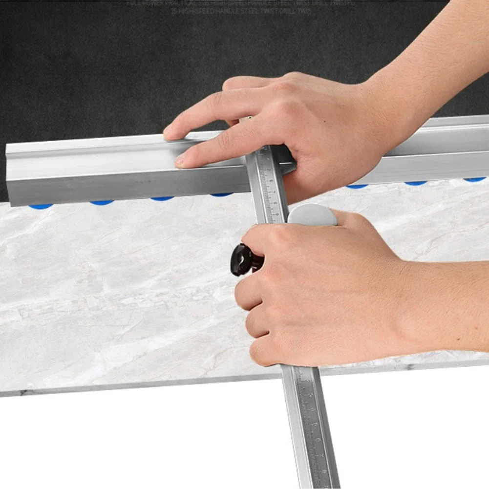 Glass Push Roller T-type Glass Cutter Professional Precision Roller Drag Diamond Thick Tile Cutting Scraper For Tile Mirro
