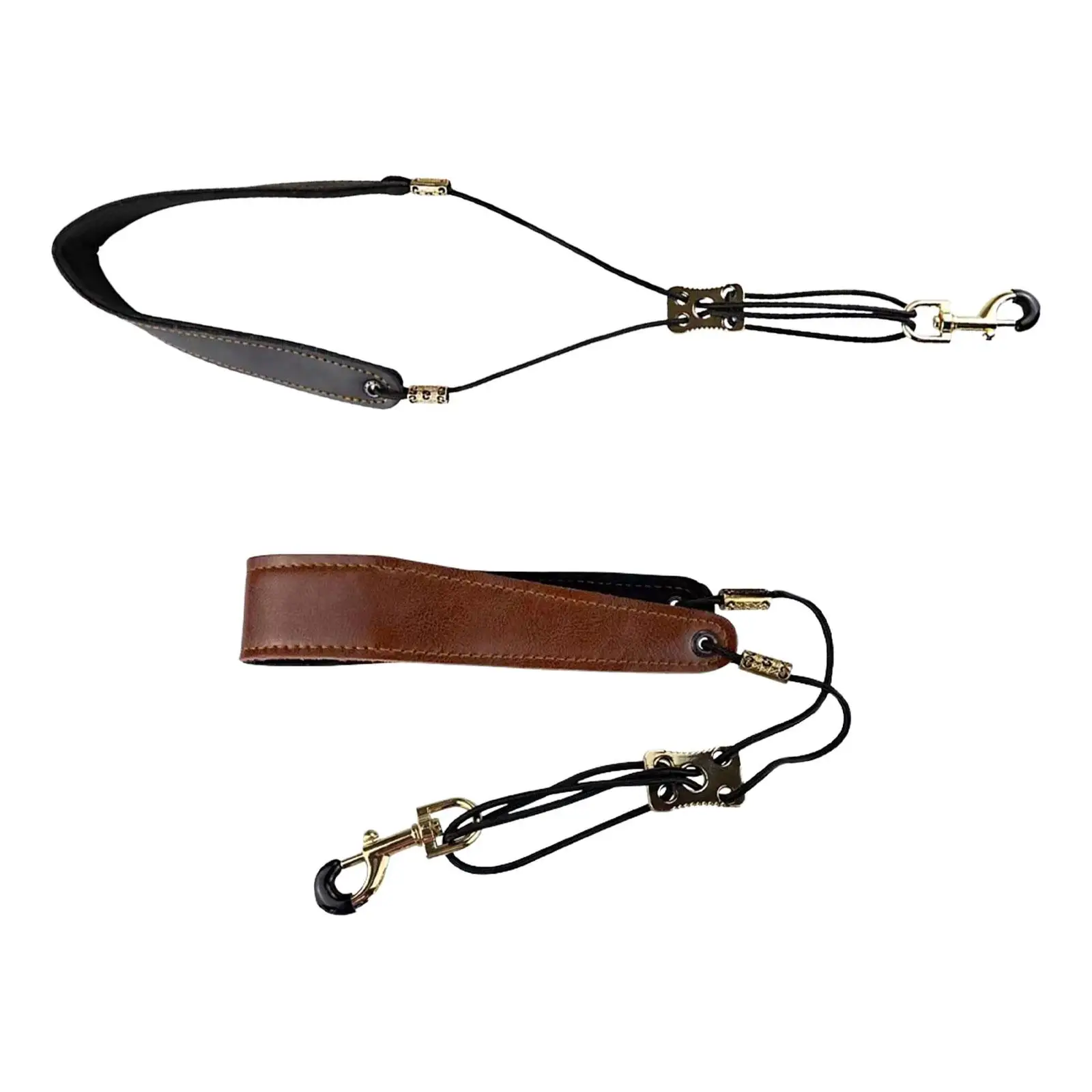 

Saxophone Strap Soft Convenient Wide Adjustable Alto Saxophones Strap Gifts Saxophone Instrument for Most Sax and Clarinet Oboes