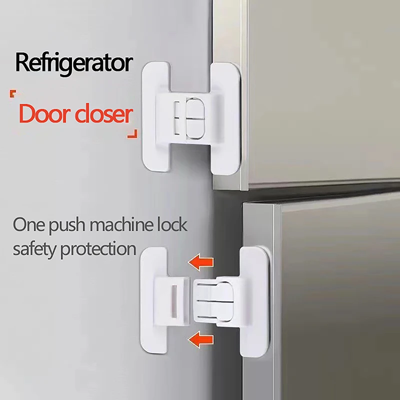 Home Refrigerator Lock 1Pcs safety lock child lock refrigerator lock refrigerator door lock