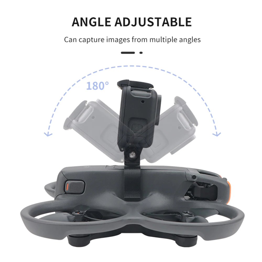 Top Extension Bracket Adapter For DJI Avata 2 Gopro Port Camera Insta360 X4 Action Mounting, drone accessories, camera bracket adapter