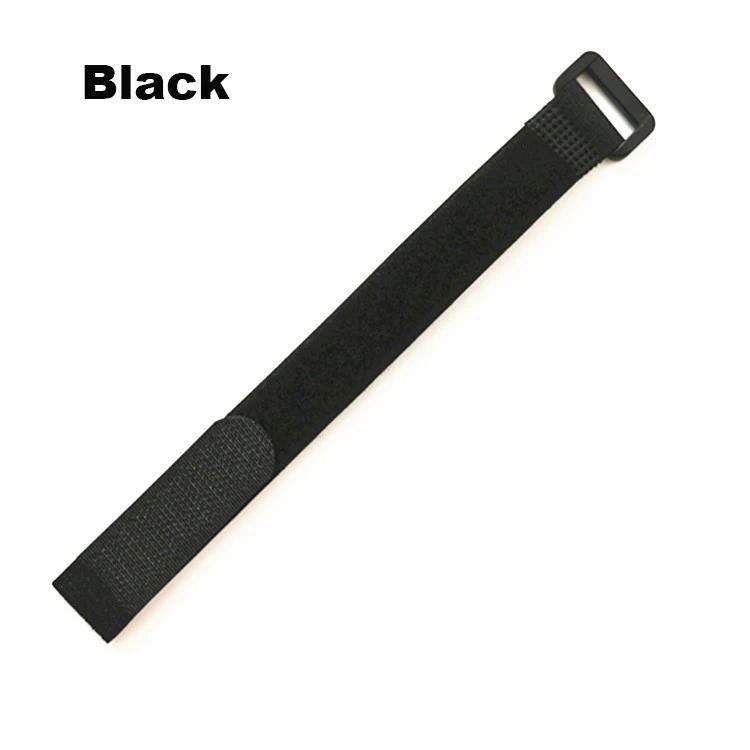 10-Piece Set of Reusable Nylon Cable Ties with Reverse Buckle