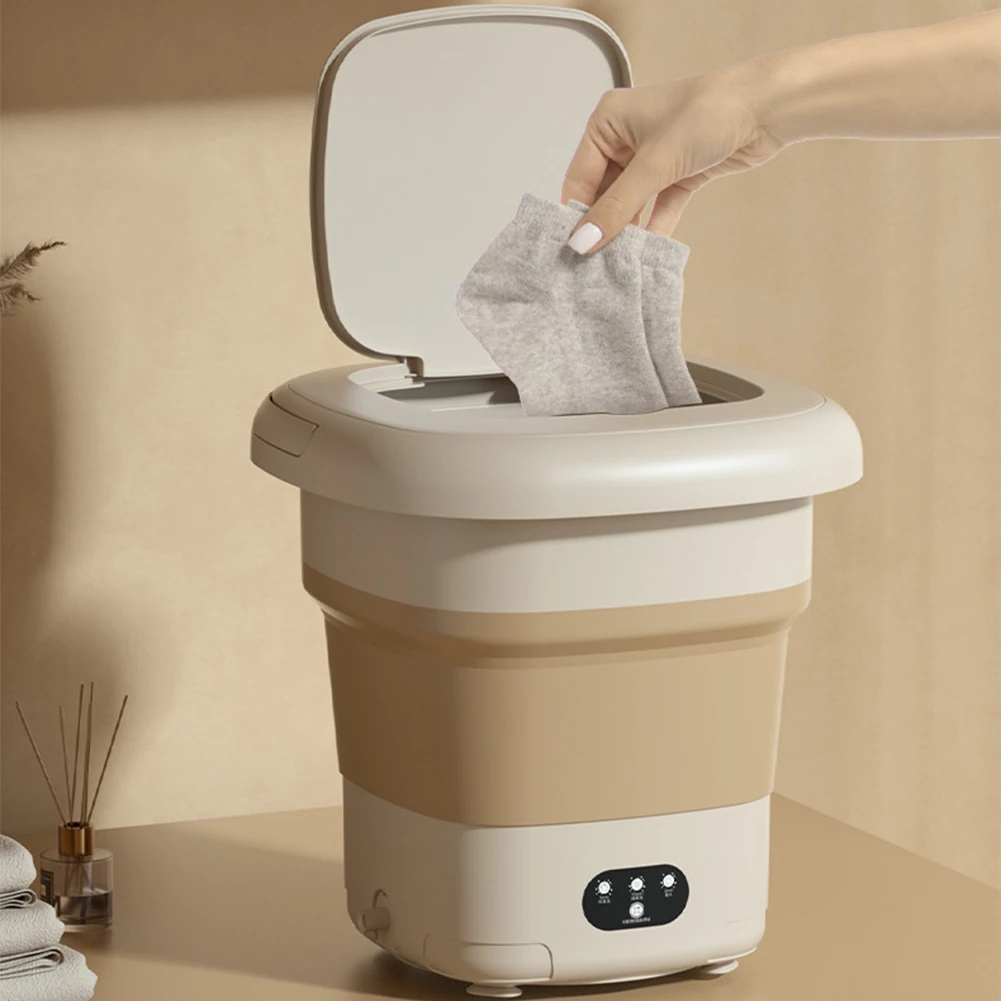 9L Portable Washing Machine, Folding Mini Washing Machine Sterilizing And Drying Machine Is Suitable For Baby Clothes