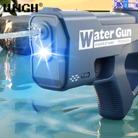 UNGH Automatic Electric Water Gun with light Bursts Water Fighting Beach battle swimming pool game Children Outdoor Toy kid 2