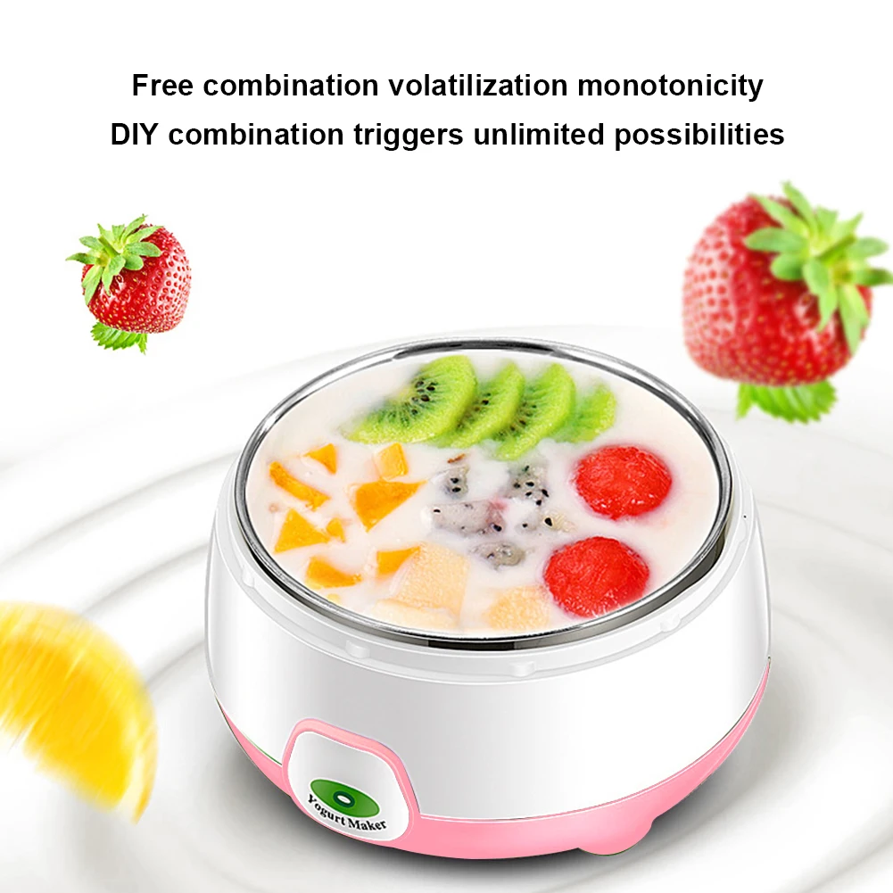1L Greek Yogurt Maker Machine with Constant Temperature Control Automatic Yogurt Maker Machine for Natto Rice Wine