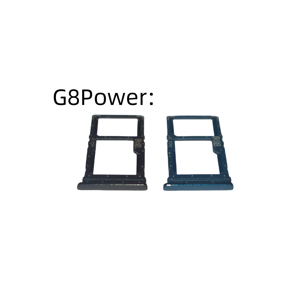 SIM 카드 어댑터 트레이 칩 슬롯 서랍 홀더, 모토롤라 모토 G8 G8 플러스 G8Play G8 파워 라이트 XT2015-2 XT2041-1 트레이 슬롯