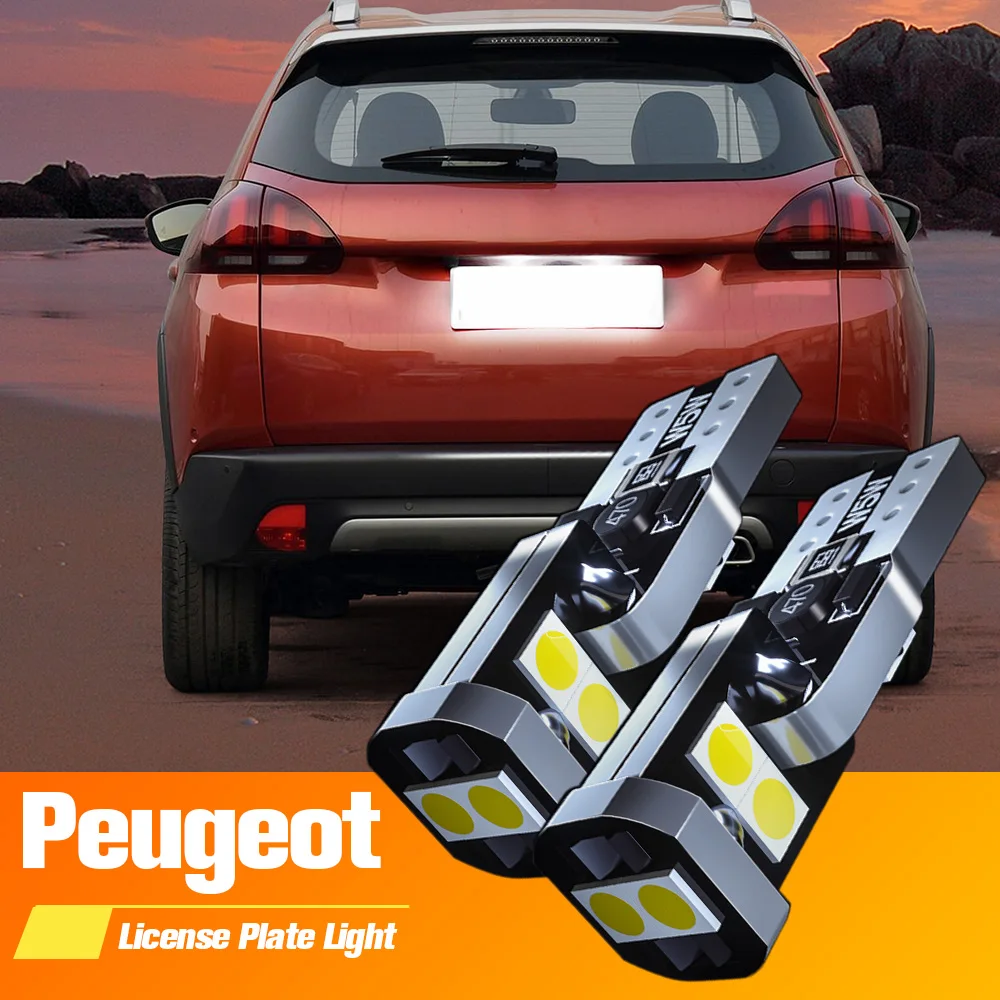 Светодиодная лампа W5W T10 168 Canbus для Peugeot 308 CC SW 4007 4008 406 407 408 5008 508 607 806 807 RCZ 2 шт. |
