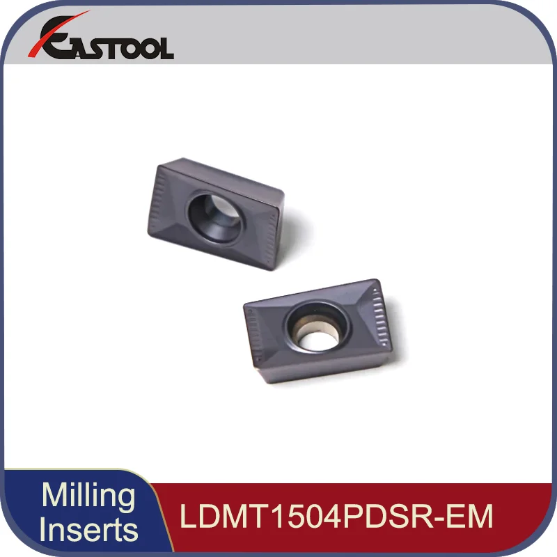 

10pcs Free Shipping Wood Working Tools LDMT1504PDSR-EM PVD CoatedCemented Carbide Milling Inserts CNC Lathe Milling Cutters Tool