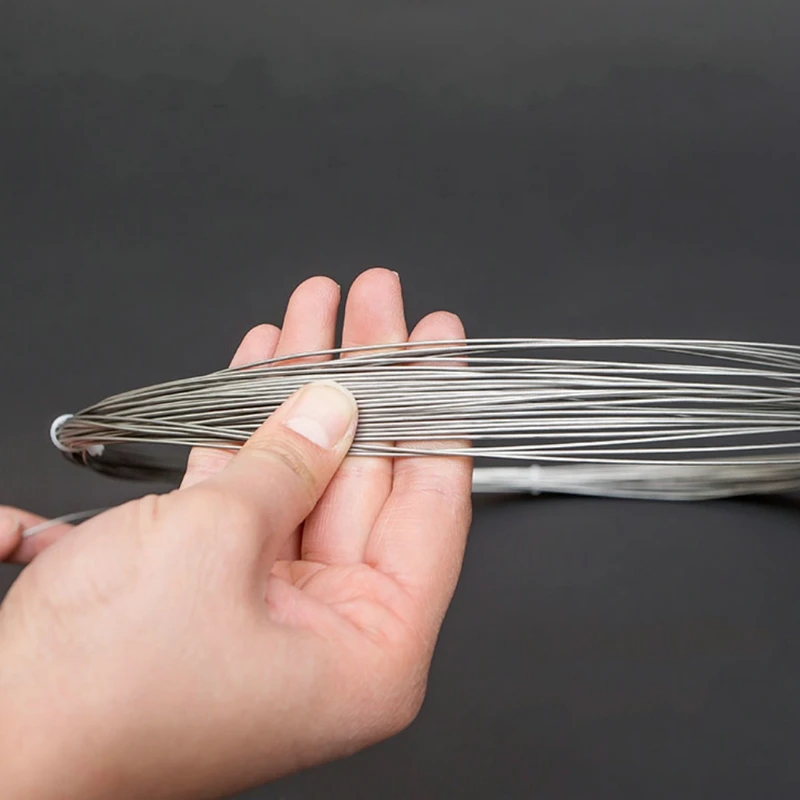 1Piece 10M Spring Steel Wire Single Stainless Steel Wire Rope For Do ...