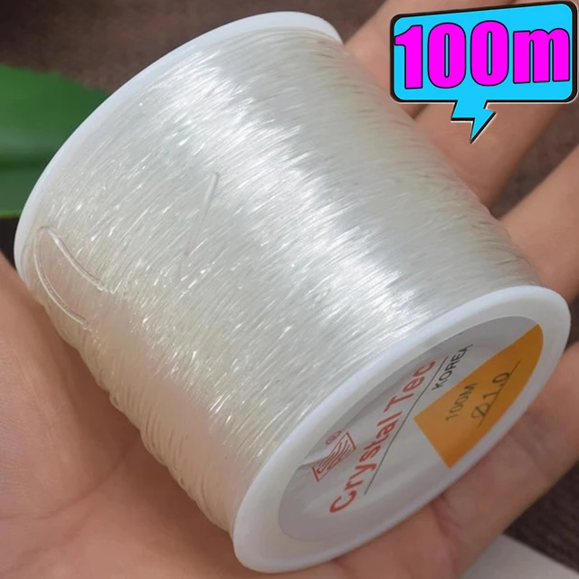 Strong & Stretchy Crystal String Elastic Thread Beading Bracelet Cord Size  0.8mm -  Israel