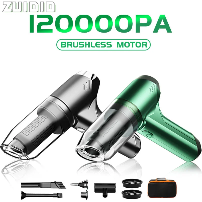 

Wireless Portable Car Vacuum Cleaner Mini Portable Handheld Strong Suction Cordless Cleaning Machine Auto Robot Home Appliance
