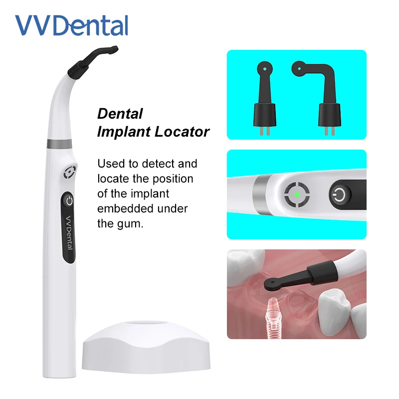 VV Dental Implant Locator Intelligenter Präzisions-Positionierungsschraubendreherkopf 360° °   Drehbares Sensor-Lokalisierungs- und Erkennungsgerät