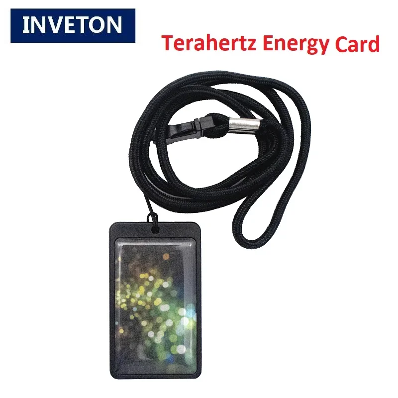 Quantum New Me Card Terahertz Energy Card with Bag Cord Nume Now Terahertz Tarjeta Cuantica Quantic Ion