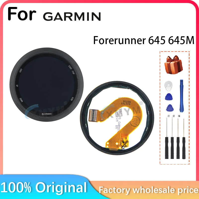 

For Garmin Forerunner 645 645M Smart Watch LCD Display Screen Assembly Repair Parts For Garmin 645 LCD