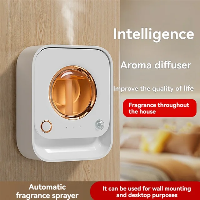 B99A-Automatic USB Aromatherapy Machine - Essential Oil Perfume Diffuser, Smart Room Air Freshener 4