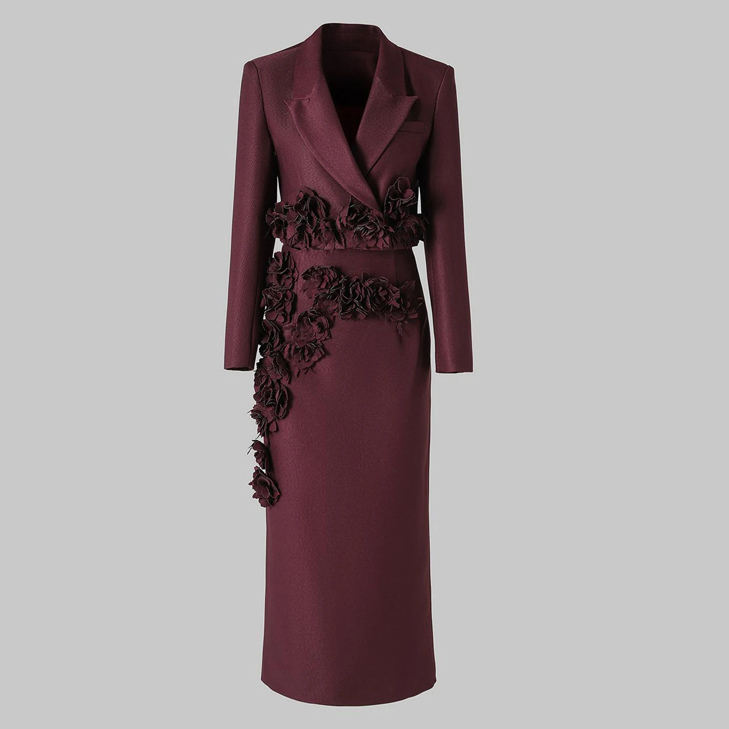 طقم نسائي تنورة وسترة Hanah