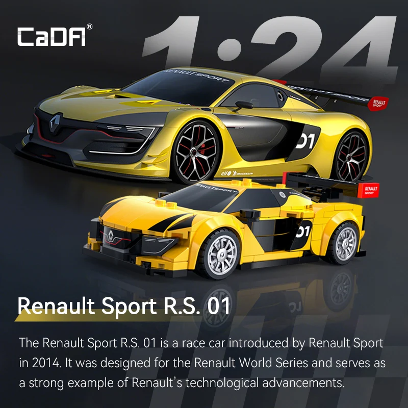 CaDA 1:24 Master Series Sports Car view 2