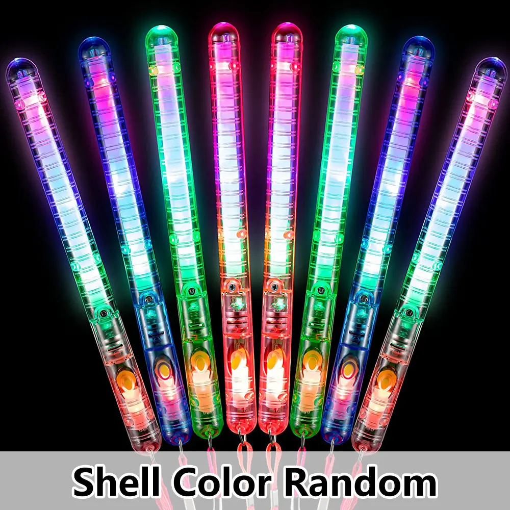 5pcs LED Glow Stick Glow Fiber Stick Party Dance Concert Glow Props Glow In  The Dark Lights Birthday Wedding Party Gifts - AliExpress