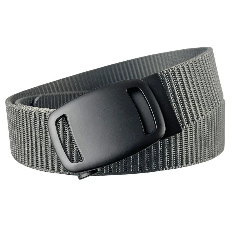 Automatic Buckle Nylon Belt Male Army Tactical Belt Mens Military Casual Canvas Pants Belts For High Quality Women Strap New